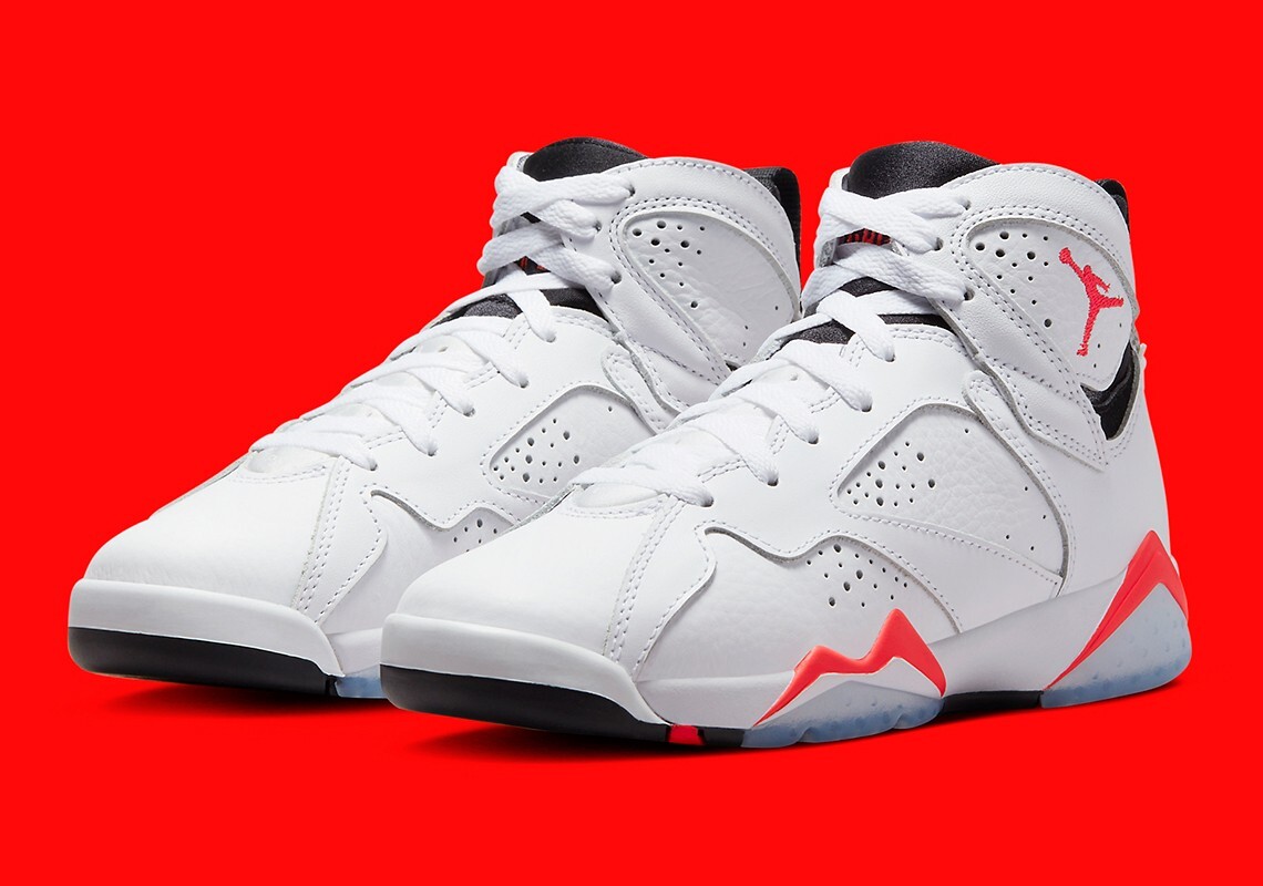 シューズ(男性用) CU9307-160 - Air Jordan 7 Retro 26.5 Nike Air Jordan 7 Retro Shoes 'White Infrared' (CU9307-160