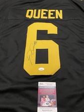 Patrick Queen Signed Autographed Color Rush Jersey Pittsburgh Steelers Jsa Coa