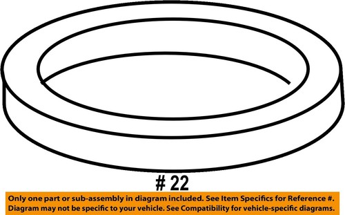 FORD OEM 05-10 Explorer Sport Trac-Intake Manifold Gasket 5L2Z9461AA - Picture 2 of 2
