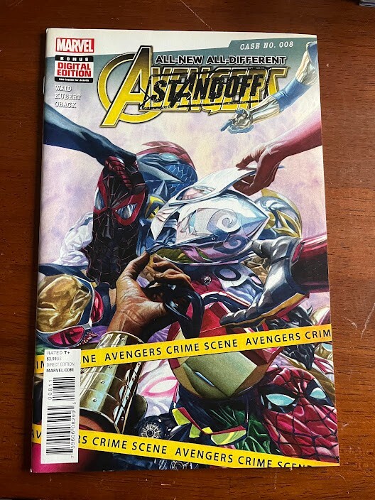 All New All Different Avengers # 8 Vf/Nm Marvel Comics 2016 Alex Ross
