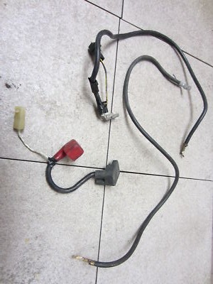 98-02 KAWASAKI NINJA ZX6R ZX6 OEM NEGATIVE POSITIVE BATTERY CABLE