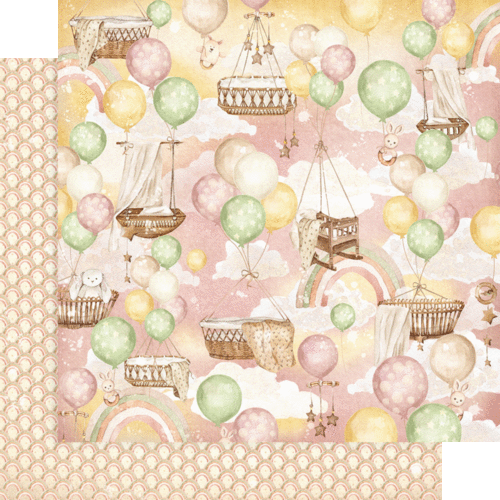 GRAPHIC 45 "LITTLE ONE" 8X8 PAPER PACK 24 SHEETS BABY INFANT SCRAPJACK'S PLACE - Picture 5 of 9