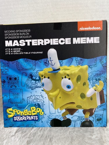 SpongeBob Squarepants Masterpiece Meme Mocking Spongebob Series 1 Figure NEW - Picture 5 of 6