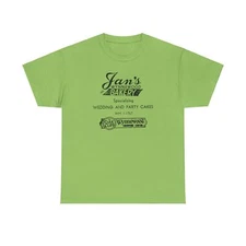Jan's Wynnewood Bakery Dallas Oak Cliff Texas Unisex Heavy Cotton Tee