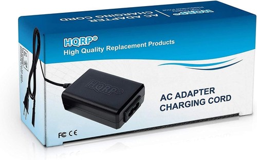 HQRP Adaptador Cargador de Corriente para Samsung SC-D353, SCD353 Videocámara - Imagen 2 de 7