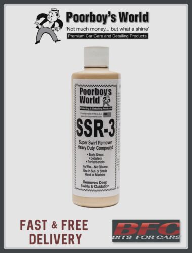 Poorboy's World SSR3 Super Swirl Remover 473ml - Picture 1 of 2