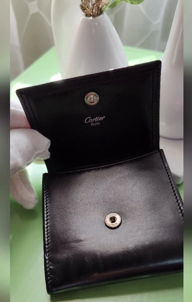 Auténtico monedero vintage Cartier•Pasha de Cartier•Excelente usado Foto 3 de 4