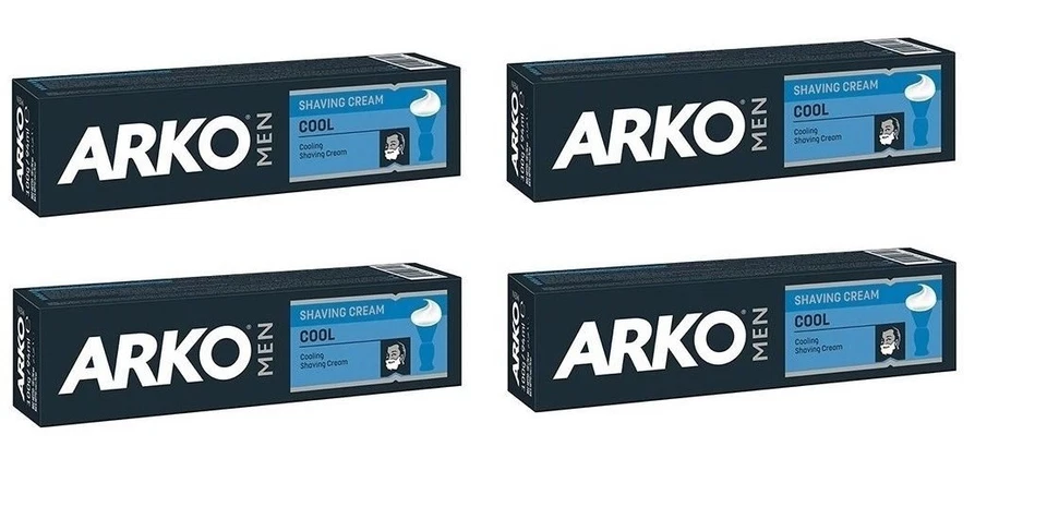 Arko Men Cool Shaving Cream 100ml Each Barber & Home Use (4 Pcs Offer)