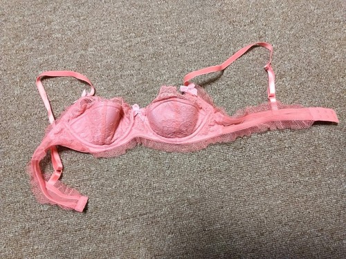 Balcón Victorias Secret Glamour Demi Underwire 34A Melocotón/Rosa Nuevo Sin Etiquetas - Imagen 2 de 5