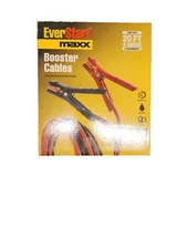 Everstart Maxx 20 ft. 4-Gauge Booster Jump Cables  NEW