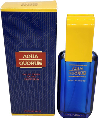 Aqua Quorum For Men By Antonio Puig Eau de Toilette Spray 3.4 fl oz