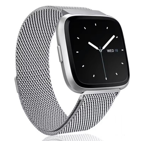 For Fitbit Versa and Versa 2 Bracelet ✅ Milanese Metal Magnet Loop Smartwatch - Picture 3 of 16