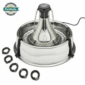 drinkwell petsafe stainless pww00 waterfontein