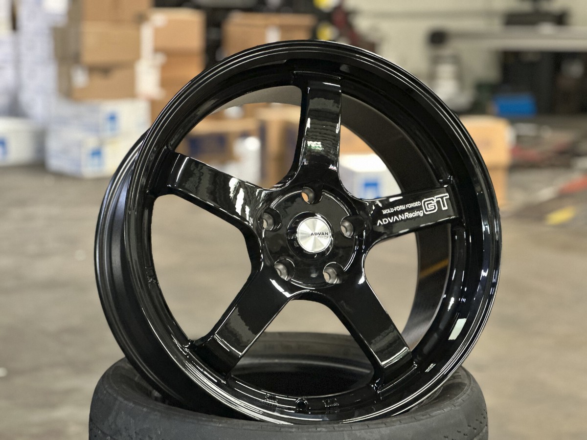 New 19x8.5J 19x9.5J Advan GT Flow Formed (4 Wheel) 5x114.3 New 19x8.5J 19x9.5J Advan GT Flow Formed (4 Wheel) 5x114.3