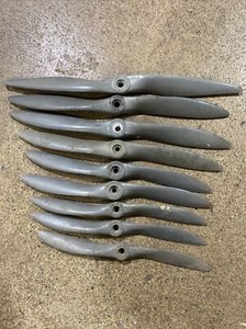 Plastic Propeller Lot Of 9 For RC Model Airplanes