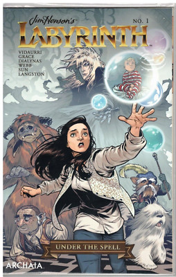 Jim Henson's LABYRINTH Comic Book Cartoon - Under the Spell - Bowie Muppets