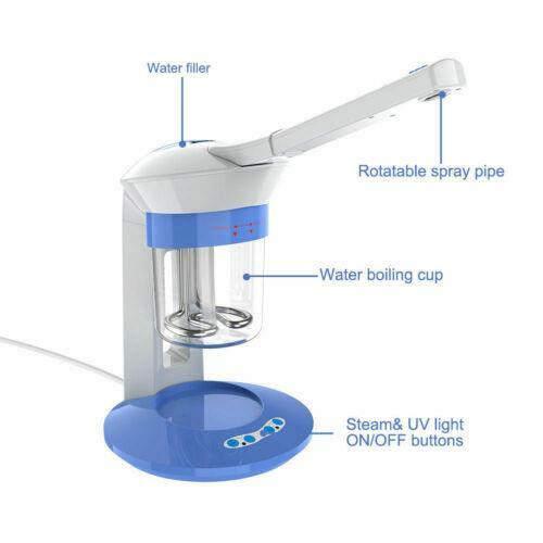 Professional Portable Mini Desktop Facial Steamer Ozone Spa Salon