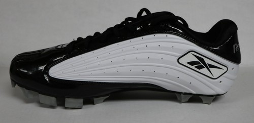 REEBOK MEN'S FOOTBALL CLEATS LOW TOP RB 410 KTS WHITE/BLACK 13, 14 NFL EQUIPMENT - 第 12/14 張圖片