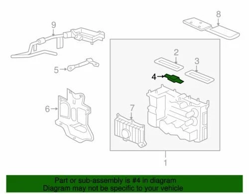 Genuino GM 2007-2020 Saturn Chevrolet Malibu Aura Vue Amplificador Fusible Envision 15305191 Foto 2 de 2