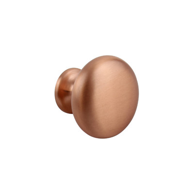 Brushed Copper Kitchen Cabinet Door Knobs Cupboard Drawer Handle