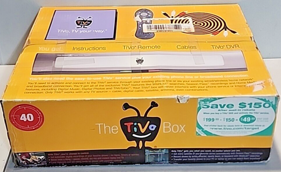 Tivo 6 Box Manual