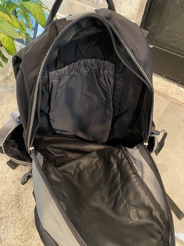 OGIO Lugnut Ionik Rucksack 2450 Kubikzoll schwarz grau groß Wander Trail Pack - Bild 8 von 14