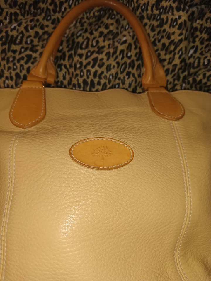 Bolso de Mano Mulberry Bayswater de Cuero Vintage Años 90 Bolso Auténtico Foto 3 de 4