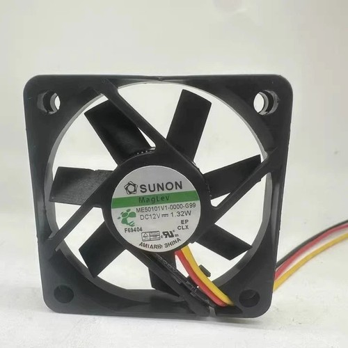 SUNON ME50101V1-0000-G99 12V 1.32W 5010 5CM Fan NEW - Afbeelding 2 van 3