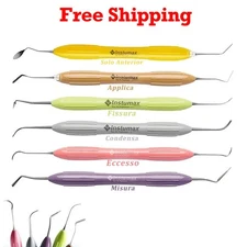 Dental Composite Resin Filling Spatulas Aesthetic Restoration Instruments set 6