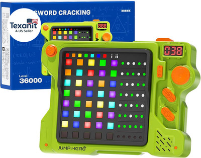 Super Decoder Game, 4-In-1 Code Breakers Puzzle Game, Handheld Games for Kids an