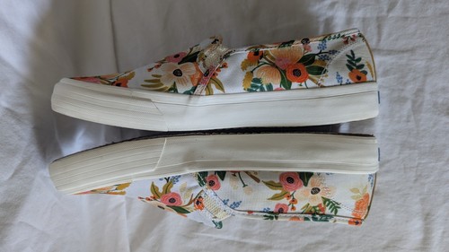 Keds Rifle Paper Co Größe 9 weiße Turnschuhe mit Blumenmuster - Bild 5 von 10