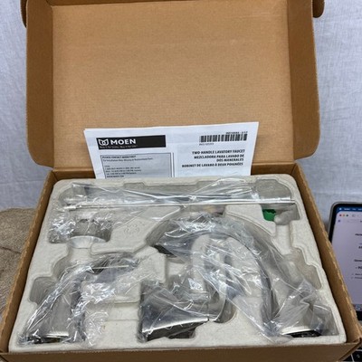 Moen Voss Widespread Bathroom Faucet - Brushed Nickel TV6905BN - 9000 Valve -NIB