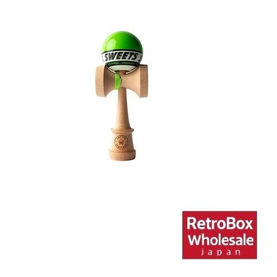 Süßigkeiten Kendamas Kendama SWEETS STARTER grün 16,8 cm