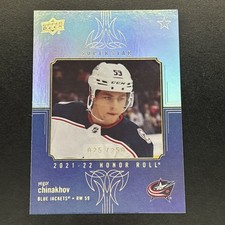 2021-22 Upper Deck Series 2 Honor Roll Rainbow #025/250 Yegor Chinakhov #HR-54