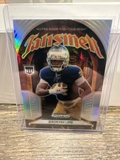 2025 Panini Prizm Black FOTL Jeremiyah Love Talismen Refractor NIL Notre Dame