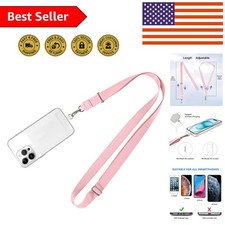 Stylish Phone Lanyard with 21.65 in Adjustable Strap - Fashion Meets Function