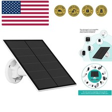 5W Solar Panel for Security Camera Outdoor, 5V USB Solar Panel Charger Compat...