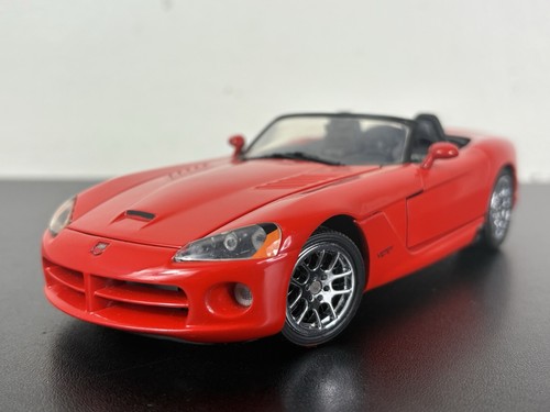Franklin Mint 2003 Dodge Viper SRT-10 1/24 diecast box Red Club Exclusive #0629 - Picture 5 of 15