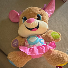 Fisher-Price Smart Stages Laugh Learn Puppy Sis Plush Interactive Toy
