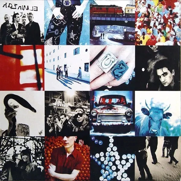 U2 Achtung Baby NEAR MINT Island Records Vinyl LP - Bild 1 von 1