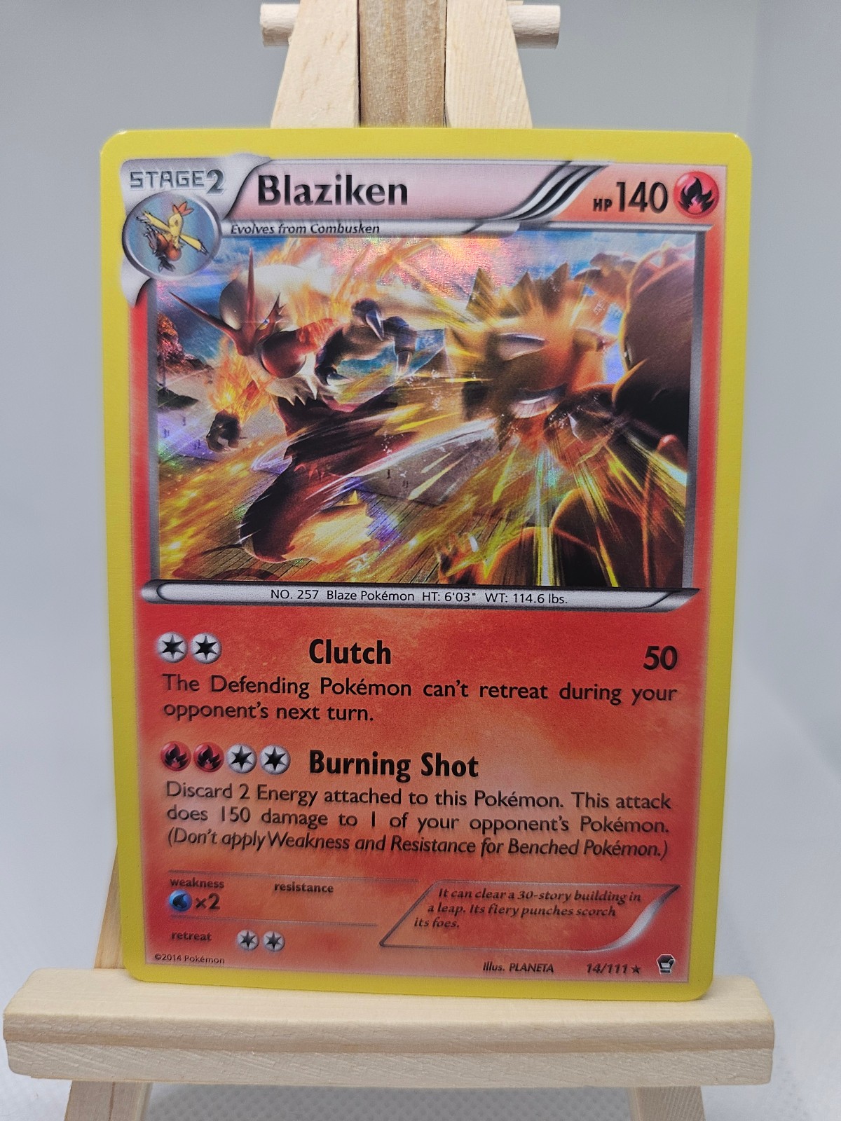 Blaziken (Holo) - 14/111 XY Furious Fists - LP