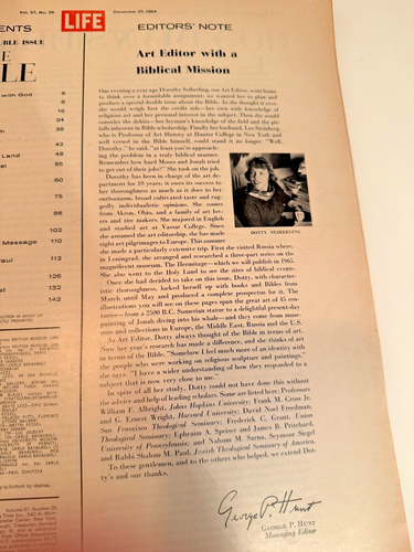 Vintage Life Magazin - Doppelausgabe - 25. Dezember 1964 - Die Bibel - Bild 5 von 15