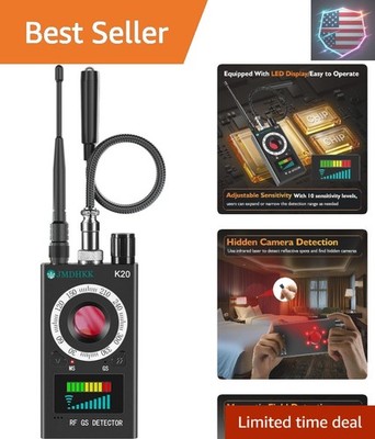 Hidden Camera Detector, Bug Detector, Magnetic Field Detector for Privacy Pro...