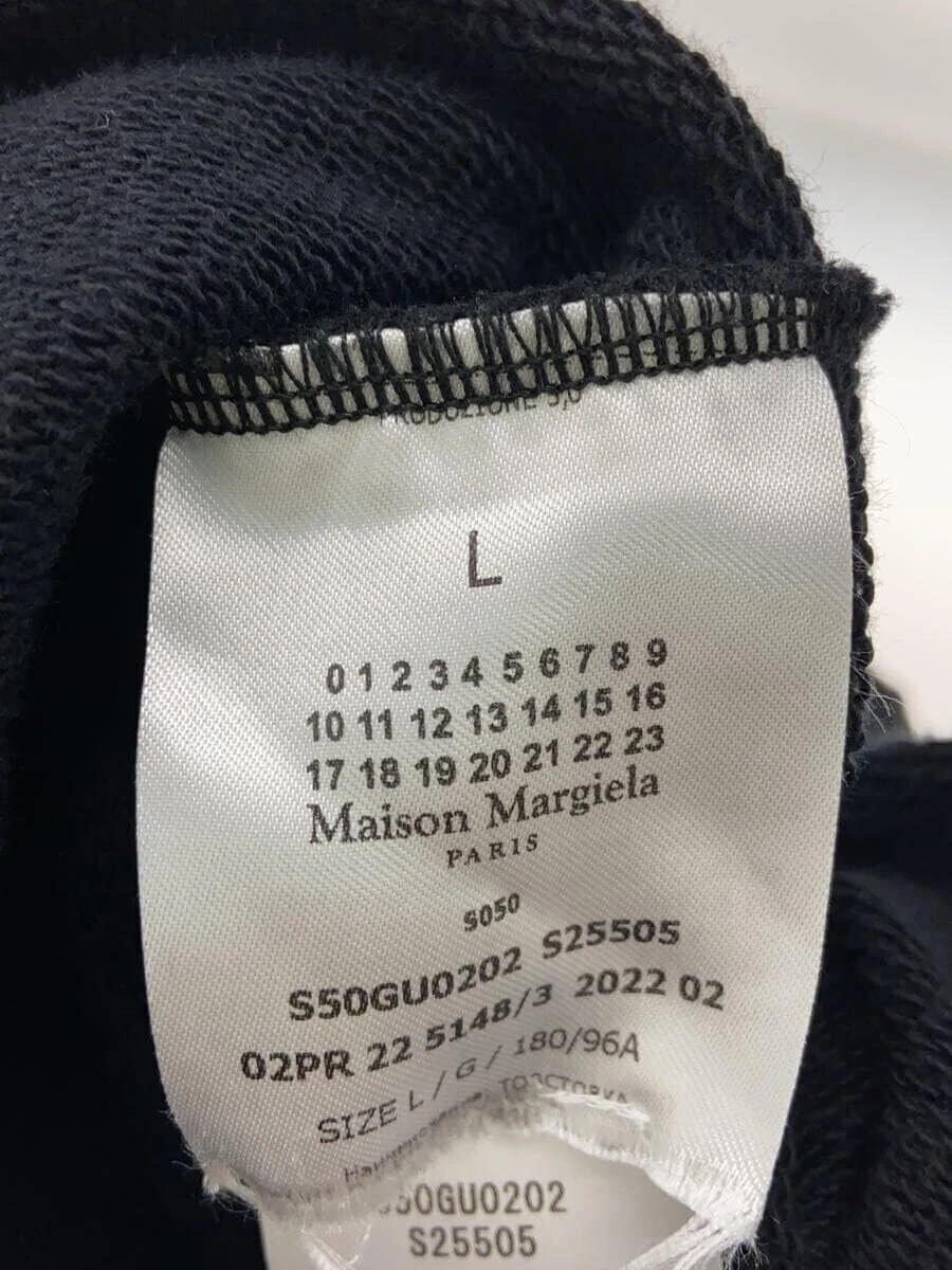 Felpa con cappuccio Maison Margiela S50GU0202 L cotone nero usata