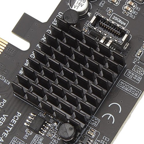 PCIe Auf USB 3.0 Gen 2 Erweiterungskarte 20 Gbit/s USB 3.2 Gen 2 - Afbeelding 19 van 22