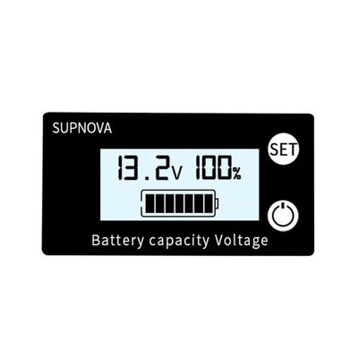 SUPNOVA DC 8-100V Batteriekapazität Anzeige Voltmeter Spannung Kaliber