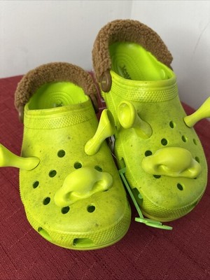 Crocs x Shrek Dreamworks Classic Clog Adult Men's Size 10 NEW