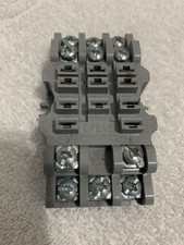 Potter  Brumfield 27E121 General Purpose Relay Socket 15 Amp 300 VAC See Pics