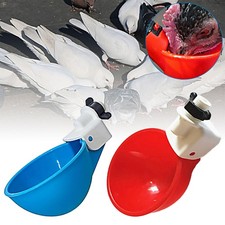 Automatic Water Cups Poultry Drinker Waterer Chicken Duck Quail Drinking DY