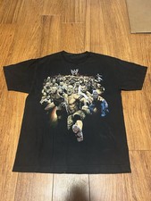 JOHN CENA REY MYSTERIO SHAWN MICHAELS BOOKER T Canada 2012 Tour Shirt